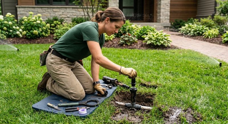 Garden Sprinkler Repair in Ventura County, CA
