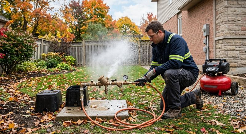 Irrigation Winterization in Reno, NV
