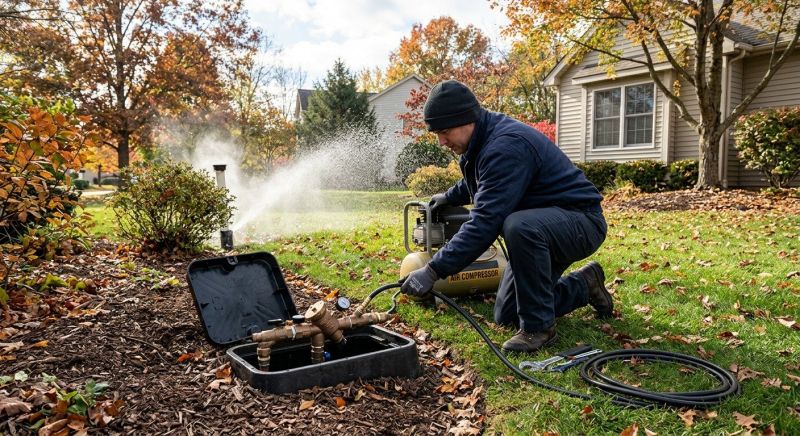 Irrigation Winterization in Ventura County, CA