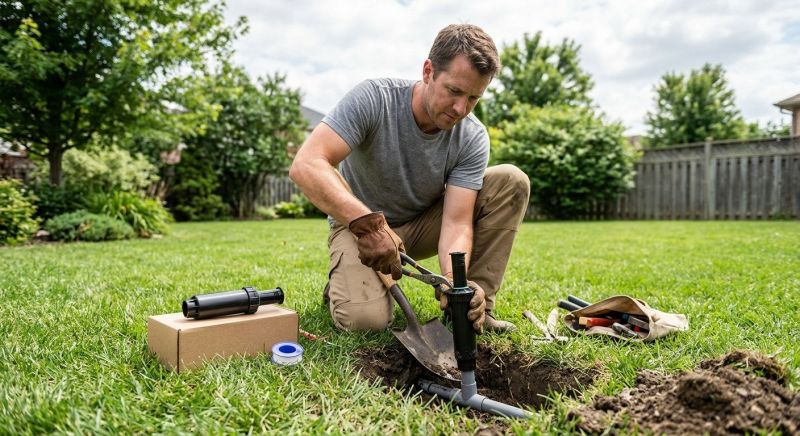 Sprinkler Head Replacement in Aiken, SC