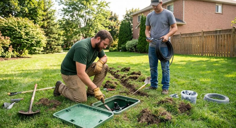 Yard Irrigation Installation in Aiken, SC