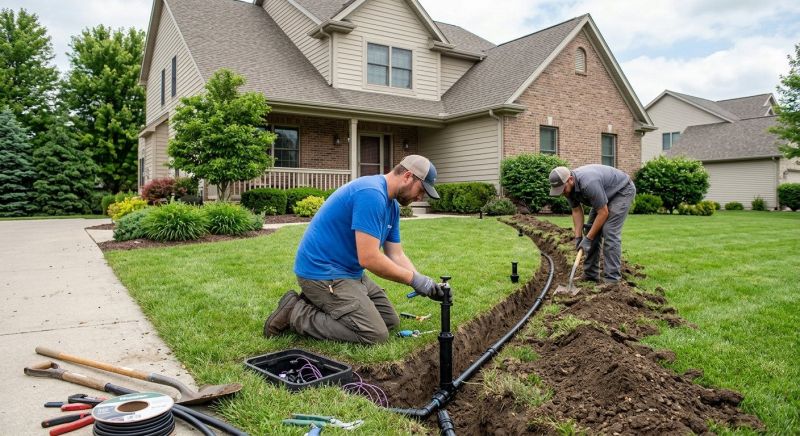 Garden Sprinkler Installation in Aiken, SC