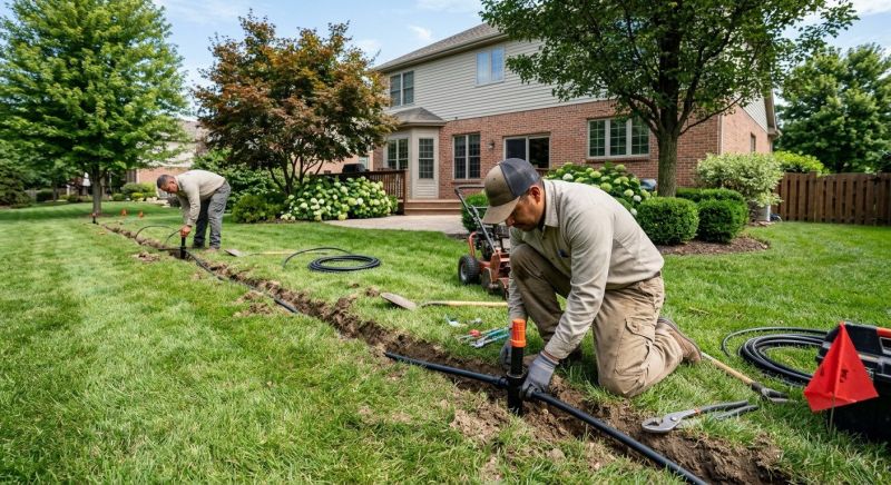 Garden Sprinkler Installation in Aiken, SC