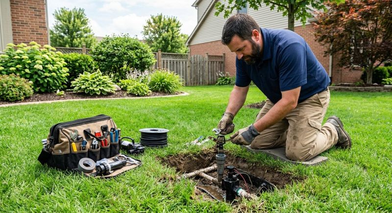 Grass Sprinkler Repair in Ventura County, CA