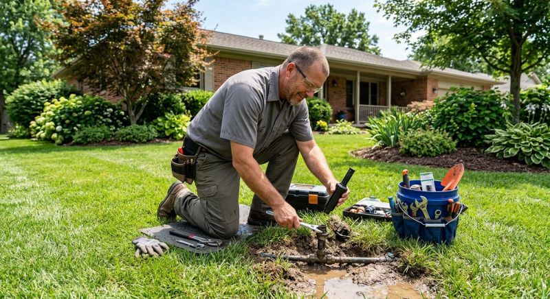 Grass Sprinkler Repair in Aiken, SC