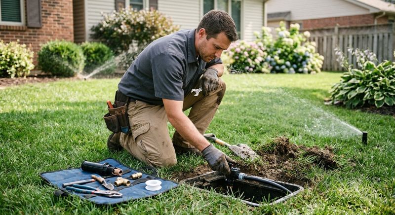 Leaking Sprinkler Repair in Aiken, SC