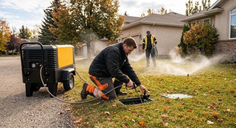 Sprinkler Blowout Service in Reno, NV