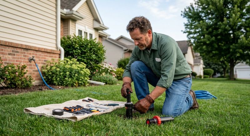 Sprinkler Head Repair in Aiken, SC