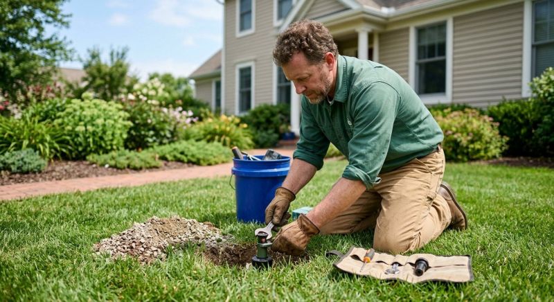 Sprinkler Head Repair in Ventura County, CA