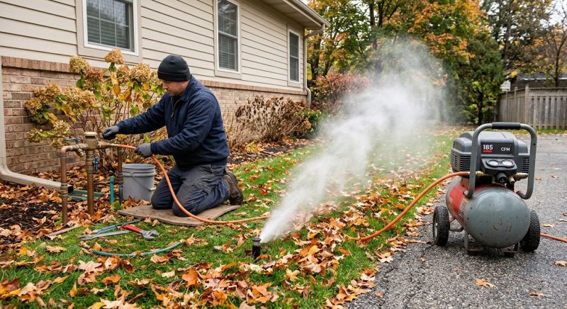 Sprinkler Winterization in Reno, NV