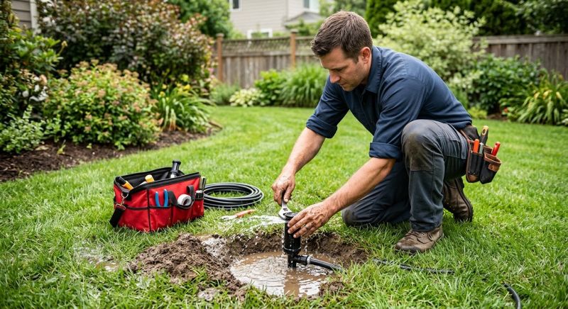 Water Sprinkler Repair in Ventura County, CA