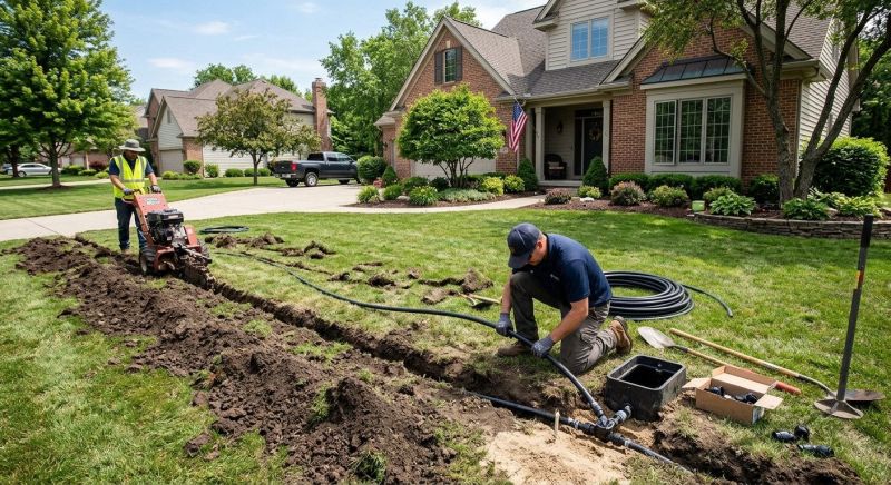 Yard Irrigation Installation in Aiken, SC